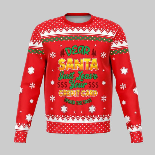 Dear Santa For For Meme 3d Ugly Christmas Sweater ? Usalast