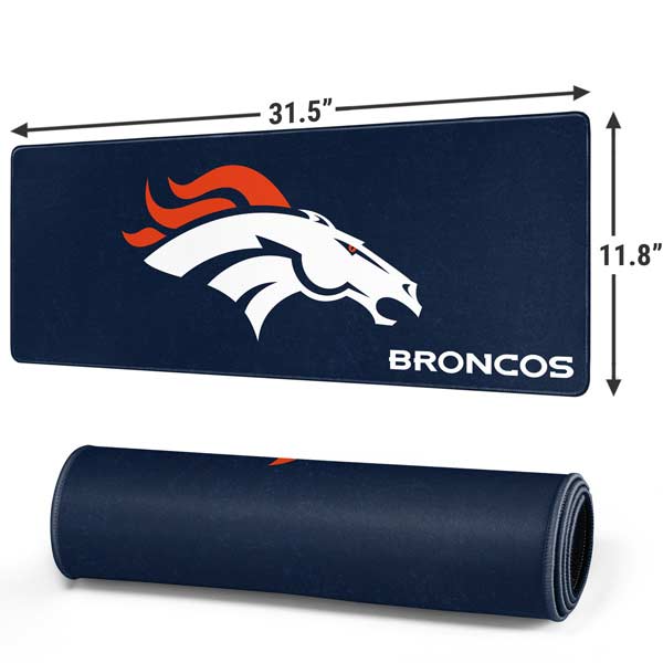 NFL Denver Broncos - Distressed Gaming Mouse Pad Moonbestprint