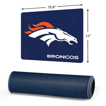 NFL Denver Broncos - Distressed Gaming Mouse Pad Moonbestprint