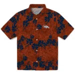 Denver Broncos Hawaiian Shirt - 50th State Flower | Moonbestprint