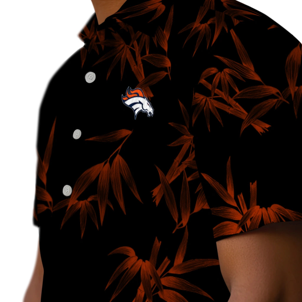 Denver Broncos Hawaiian Shirt - Bamboo Branches | Moonbestprint