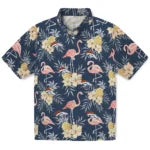 Denver Broncos Hawaiian Shirt - Flamingo Hibiscus | Moonbestprint