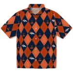 Denver Broncos Hawaiian Shirt - Golfing Plaid | Moonbestprint