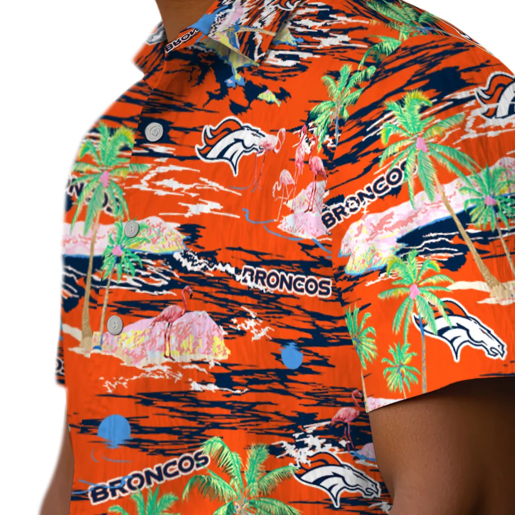 Denver Broncos Hawaiian Shirt - Hawaii Island | Moonbestprint