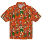 Denver Broncos Hawaiian Shirt - Hawaiian Girls Design | Moonbestprint