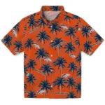 Denver Broncos Hawaiian Shirt - Palm Tree Motif | Moonbestprint
