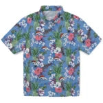 Denver Broncos Hawaiian Shirt - Pineapple Bouquet | Moonbestprint