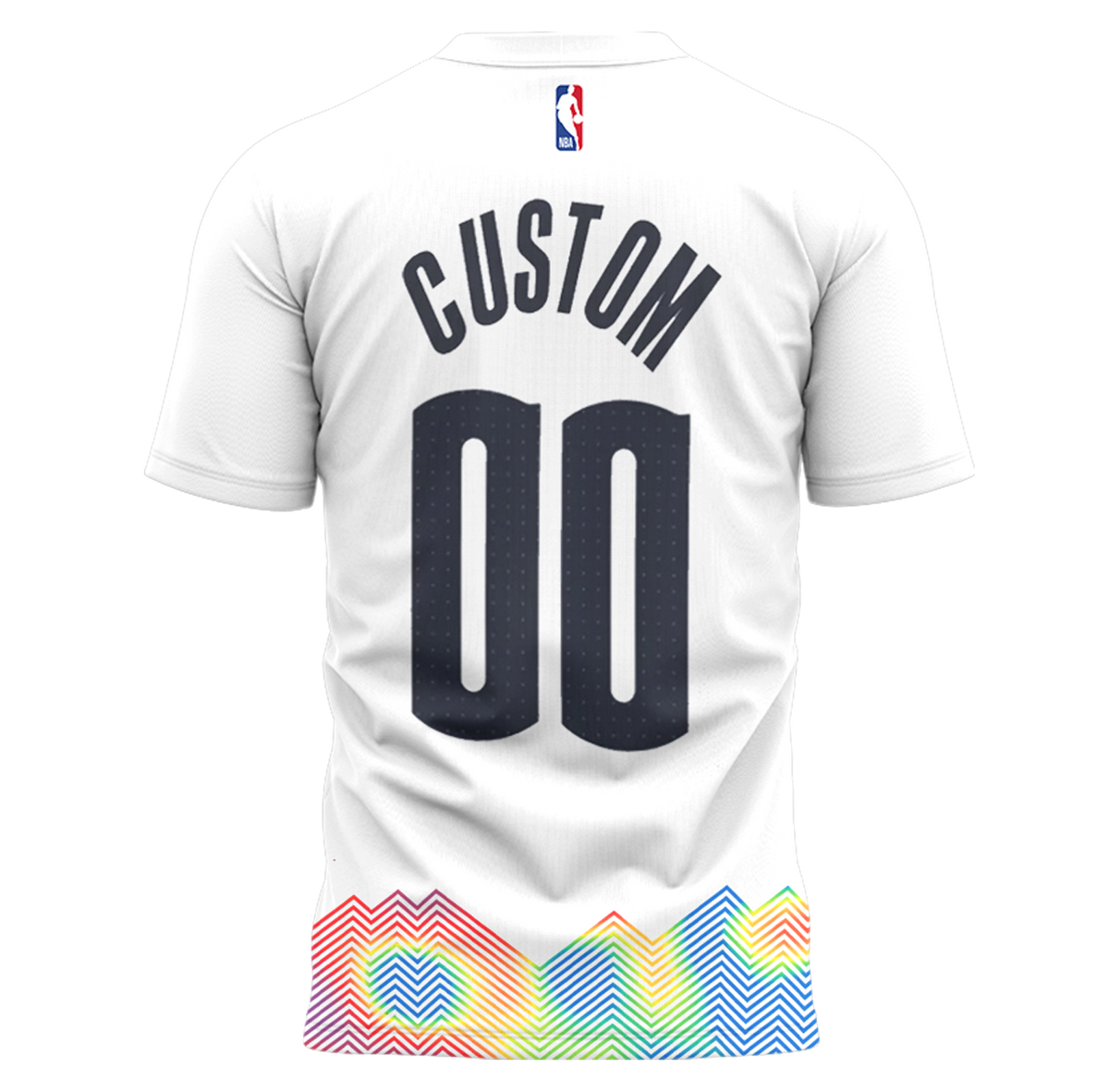 Denver Nuggets - City Edition Collection Custom number &amp; name Shirt | KZ46 Moonbestprint