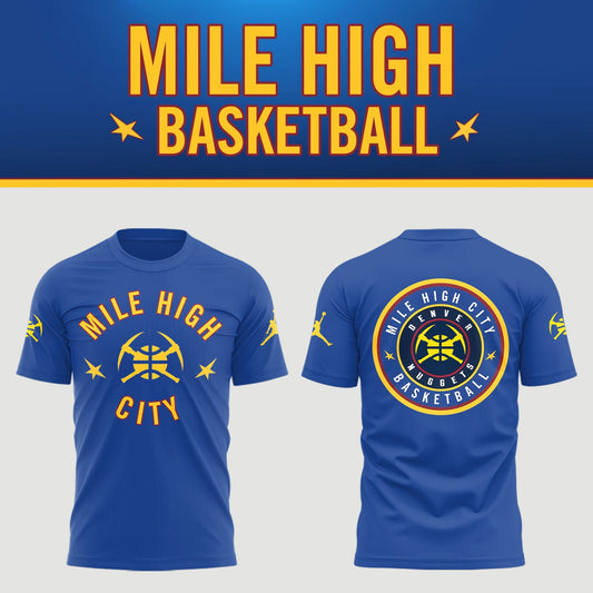 Denver Nuggets - Limited Edition Mile High City Shirt | HL78 Moonbestprint