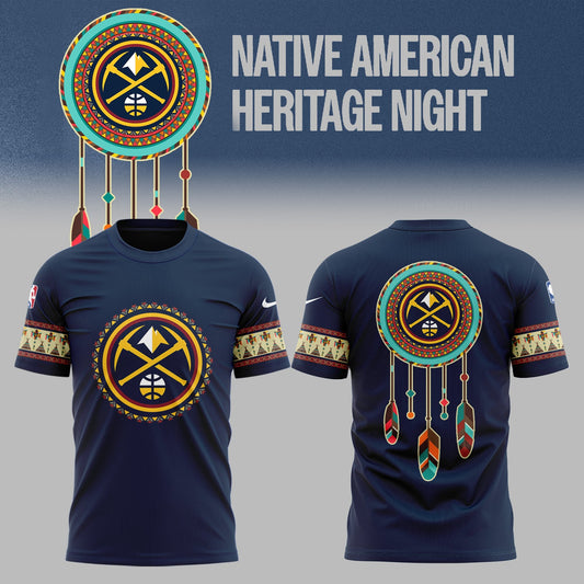 Denver Nuggets - Nuggets Native American Heritage Limited Edition Shirt | WX52 Moonbestprint