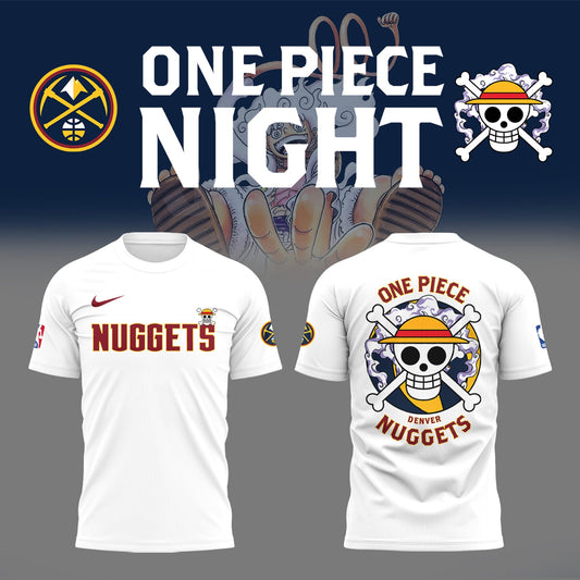 Denver Nuggets - OnePiece Luffy x Nuggets Limited Edition Shirt | IP38 Moonbestprint