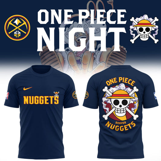 Denver Nuggets - OnePiece Luffy x Nuggets Limited Edition Shirt | YQ23 Moonbestprint