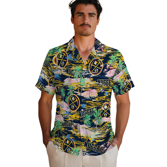 Denver Nuggets Flamingo Retreat 2026 Hawaiian Shirt – Moonbestprint