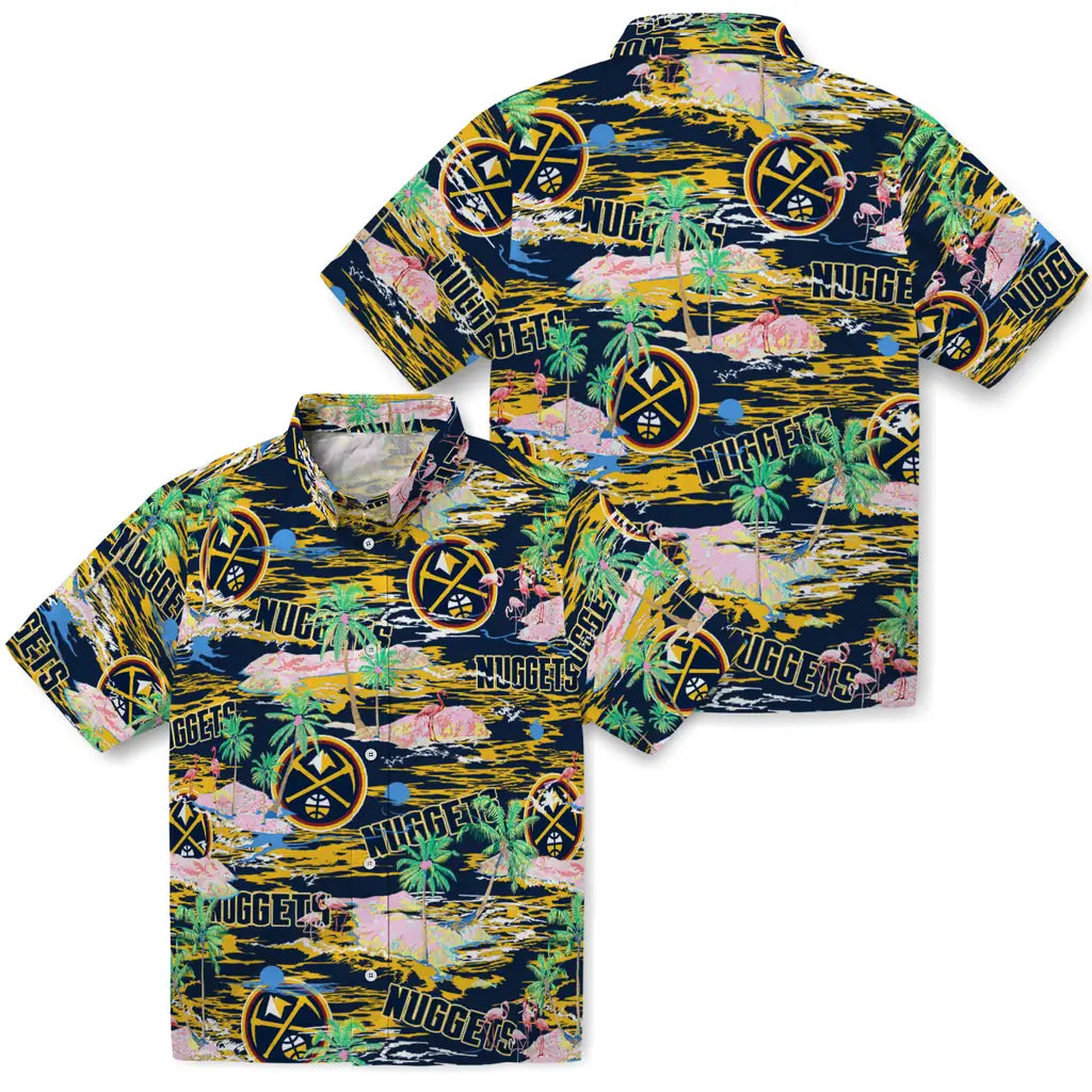 Denver Nuggets Flamingo Retreat 2026 Hawaiian Shirt – Moonbestprint