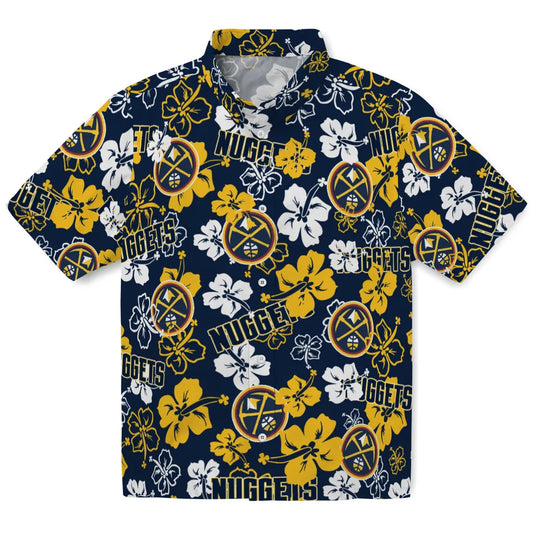 Denver Nuggets Hibiscus Bloom Hawaiian Shirt – Moonbestprint