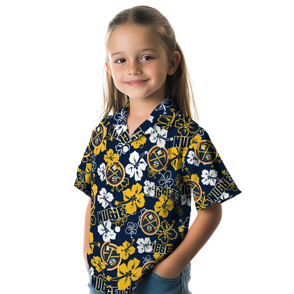 Denver Nuggets Hibiscus Bloom Hawaiian Shirt – Moonbestprint
