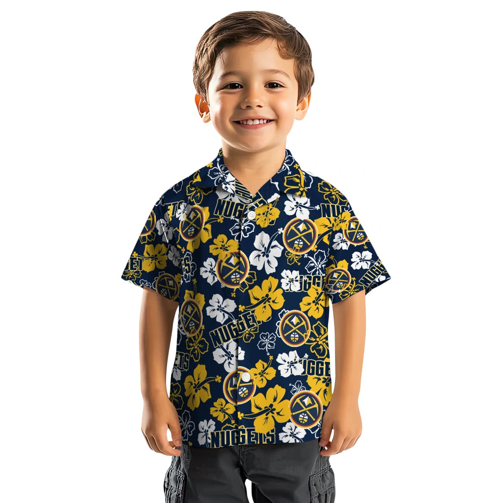 Denver Nuggets Hibiscus Bloom Hawaiian Shirt – Moonbestprint