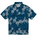 Detroit Lions Hawaiian Shirt - 50th State Flower | Moonbestprint