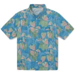 Detroit Lions Hawaiian Shirt - Anthurium Overlay | Moonbestprint