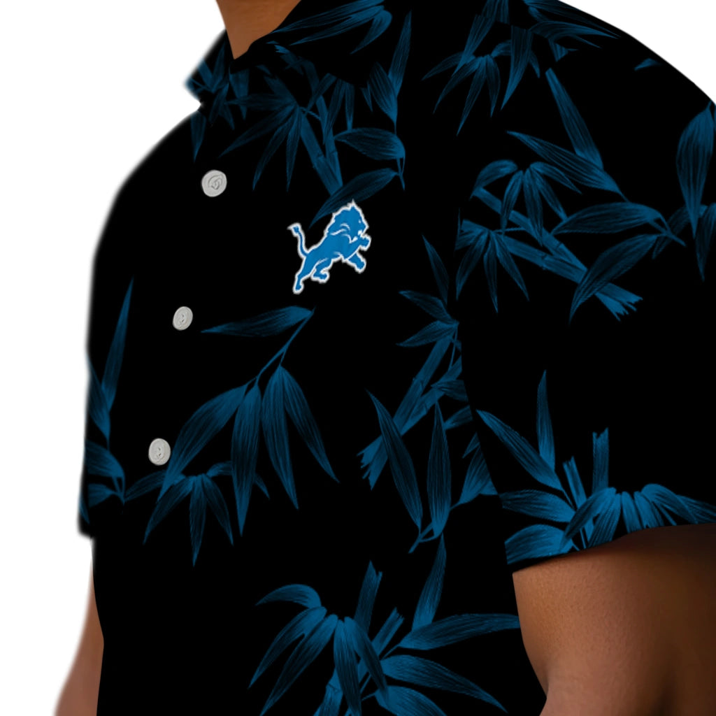 Detroit Lions Hawaiian Shirt - Bamboo Branches | Moonbestprint