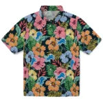 Detroit Lions Hawaiian Shirt - Brilliant Hibiscus Garden | Moonbestprint