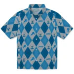 Detroit Lions Hawaiian Shirt - Golfing Plaid | Moonbestprint