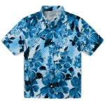 Detroit Lions Hawaiian Shirt - Hibiscus Arrangement | Moonbestprint