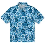 Detroit Lions Hawaiian Shirt - Hibiscus Blooms | Moonbestprint