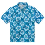 Detroit Lions Hawaiian Shirt - Hibiscus Cluster | Moonbestprint