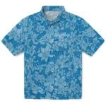 Detroit Lions Hawaiian Shirt - Hibiscus Oasis | Moonbestprint