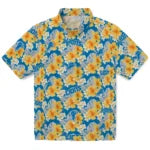 Detroit Lions Hawaiian Shirt - Hibiscus Tropics | Moonbestprint
