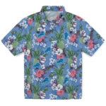 Detroit Lions Hawaiian Shirt - Pineapple Bouquet | Moonbestprint