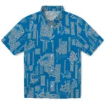 Detroit Lions Hawaiian Shirt - Turtle Lines | Moonbestprint