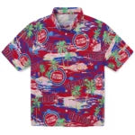 Detroit Pistons Flamingo Retreat 2026 Hawaiian Shirt – Moonbestprint