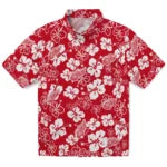 Detroit Wings Hibiscus Bloom Hawaiian Shirt – Moonbestprint