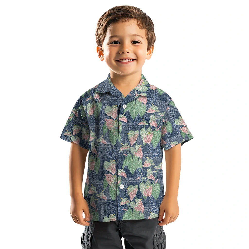Detroit Tigers Hawaiian Shirt - Anthurium Overlay | Moonbestprint