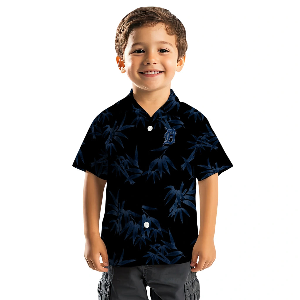 Detroit Tigers Hawaiian Shirt - Bamboo Branches | Moonbestprint