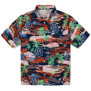 Detroit Tigers Flamingo Retreat 2026 Hawaiian Shirt – Moonbestprint