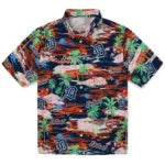 Detroit Tigers Hawaiian Shirt - Hawaii Island | Moonbestprint