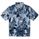 Detroit Tigers Hawaiian Shirt - Hibiscus Arrangement | Moonbestprint