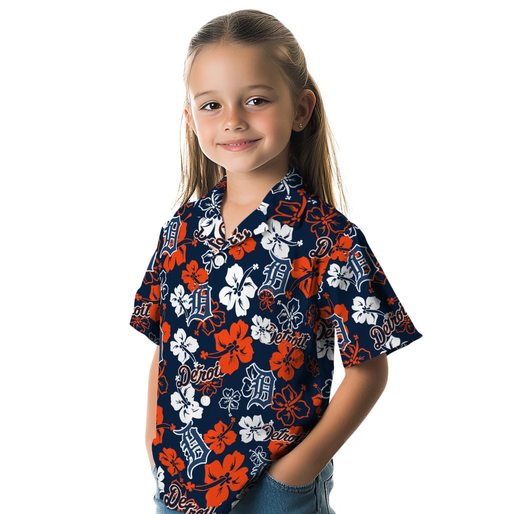 Detroit Tigers Hibiscus Bloom Hawaiian Shirt – Moonbestprint