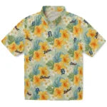 Detroit Tigers Hawaiian Shirt - Hibiscus Mood | Moonbestprint