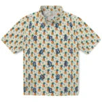Detroit Tigers Hawaiian Shirt - Pineapple Delight | Moonbestprint