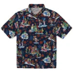 Detroit Tigers Hawaiian Shirt - Simpsons Christmas | Moonbestprint