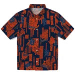 Detroit Tigers Hawaiian Shirt - Turtle Lines | Moonbestprint