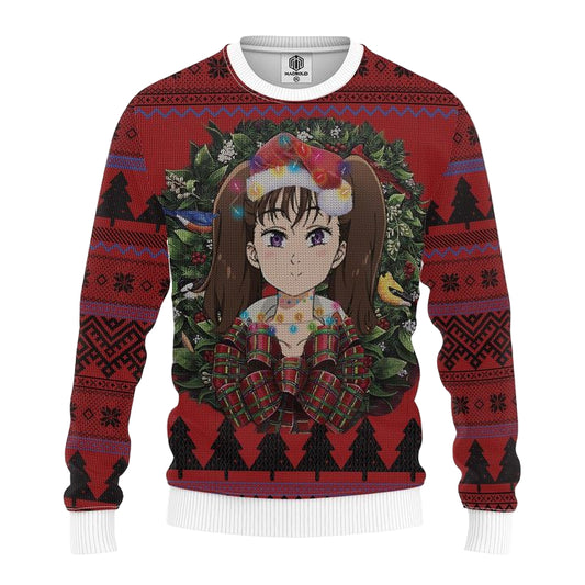 Diana Seven Deadly Sins Mc Ugly Christmas Sweater Thanksgiving Gift ? Usalast