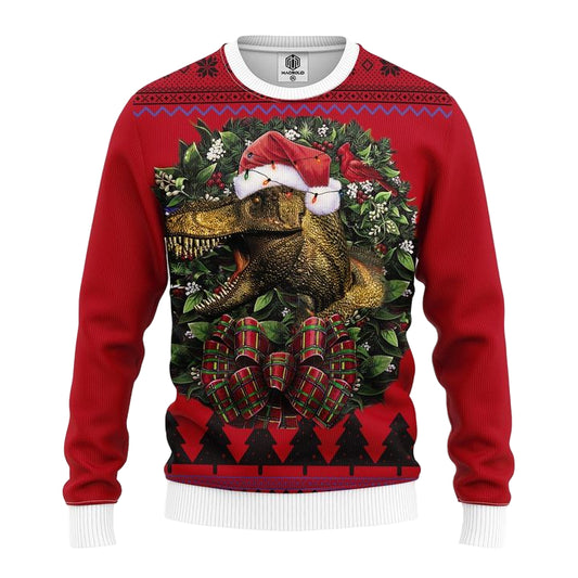Dinosaur Noel Mc Ugly Christmas Sweater Thanksgiving Gift ? Usalast