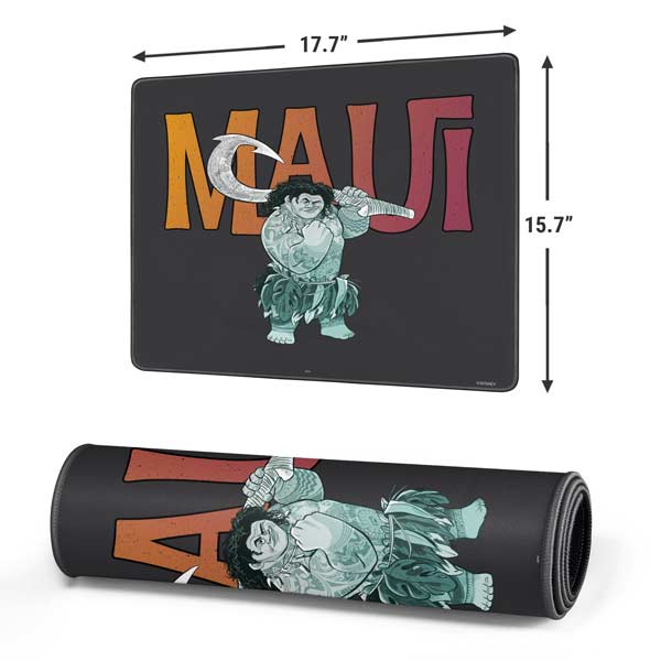 Disney Princess Moana Maui Gaming Mouse Pad Moonbestprint