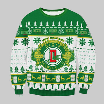 Dixie Beer Ugly Christmas Sweater 2022 ? Usalast