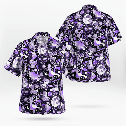 Astronomical Pokemon Hawaiian Shirt - Moonbestprint